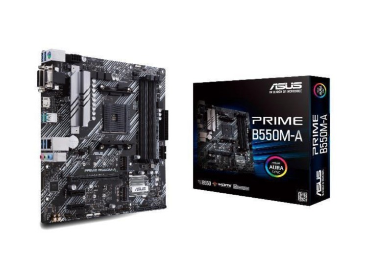 Image of Asus Prime Motherboard B550M-A AMD B550 Micro-ATX