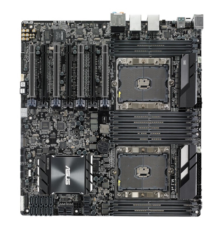 Image of Asus SAGE Motherboard WS C621E Intel C621