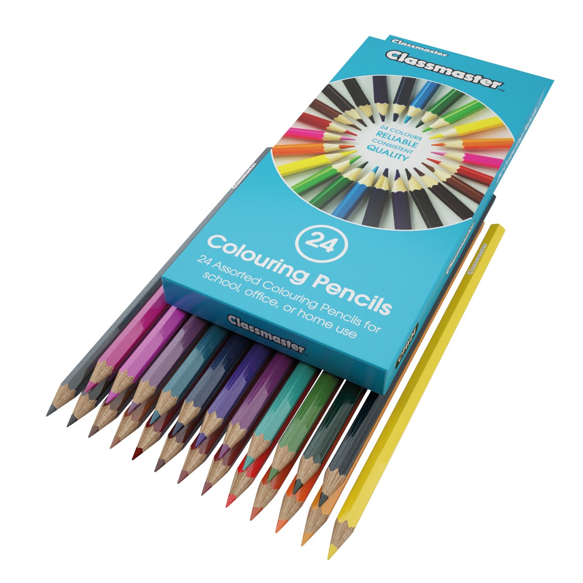 Classmaster Colouring Pencils Pack Of 24