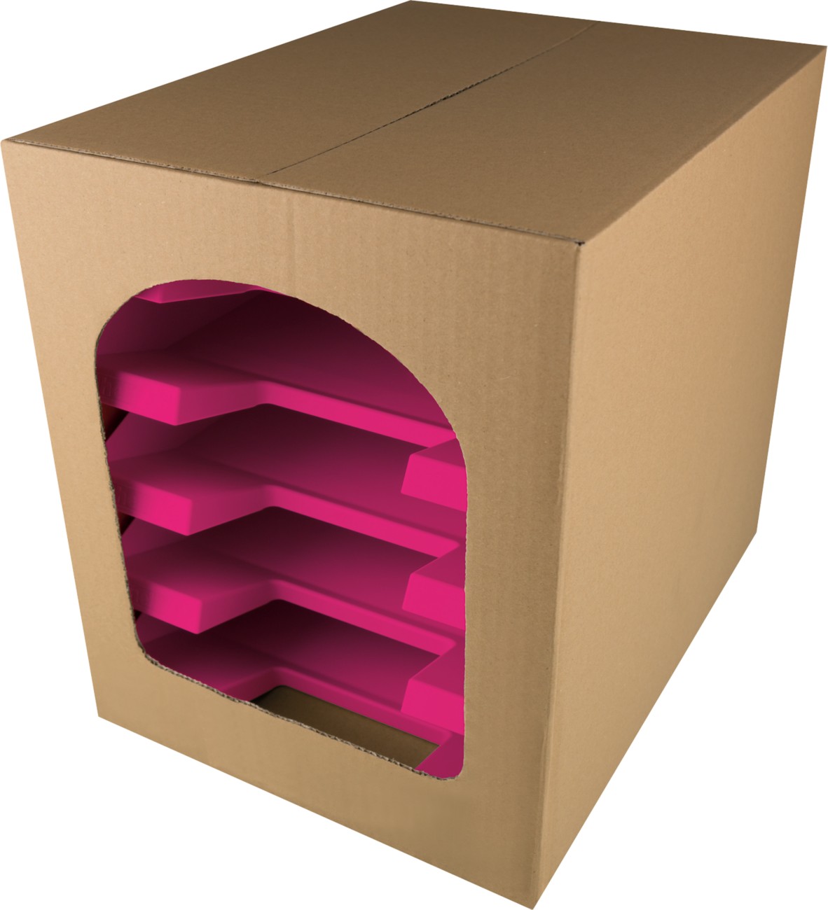 helit Briefablage 6,7 cm Pink 6 Stück