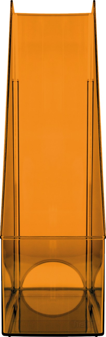 helit Stehsammler PS Orange Transparent 24,4 x 32,2 cm 2 Stück
