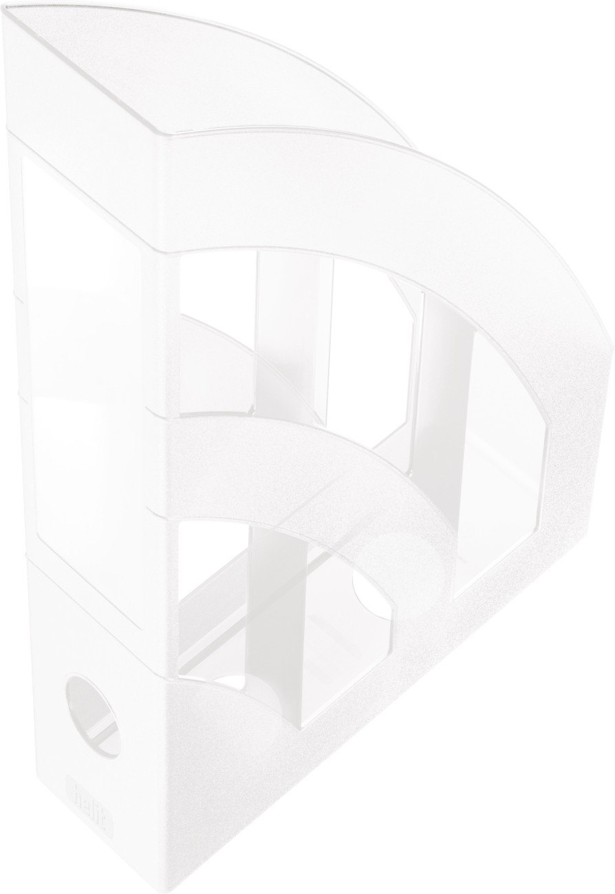 helit Stehsammler PS Transparent 24,8 x 32 cm 4 Stück