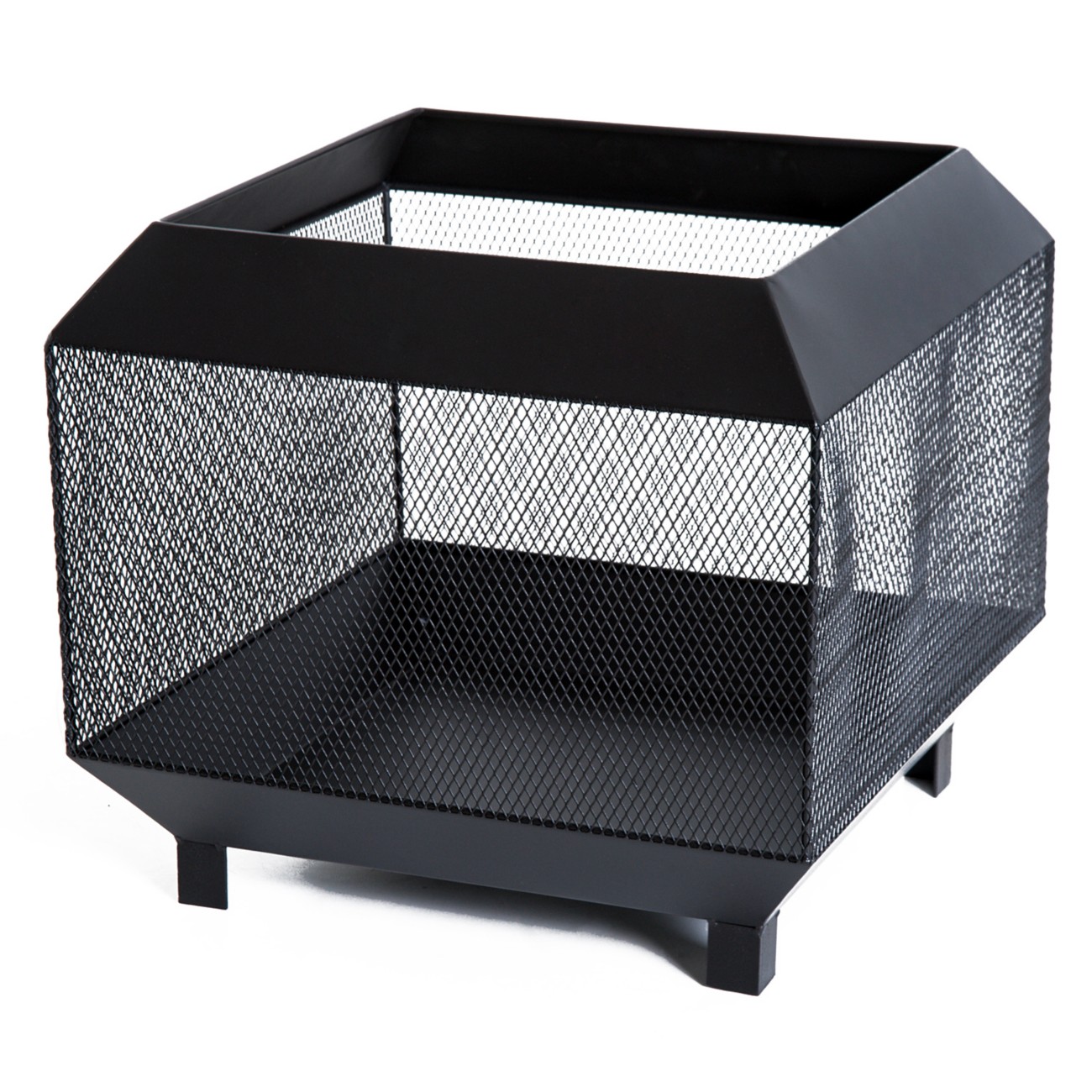 Outsunny Set Of 2 Raised Outdoor Garden Rattan Effect Planter Boxes - Image 9
