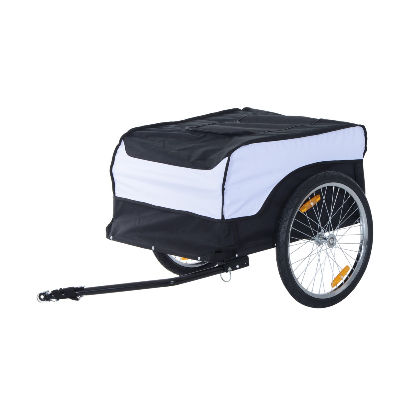 Outsunny Storage Trailer Black 770 X 650 Mm