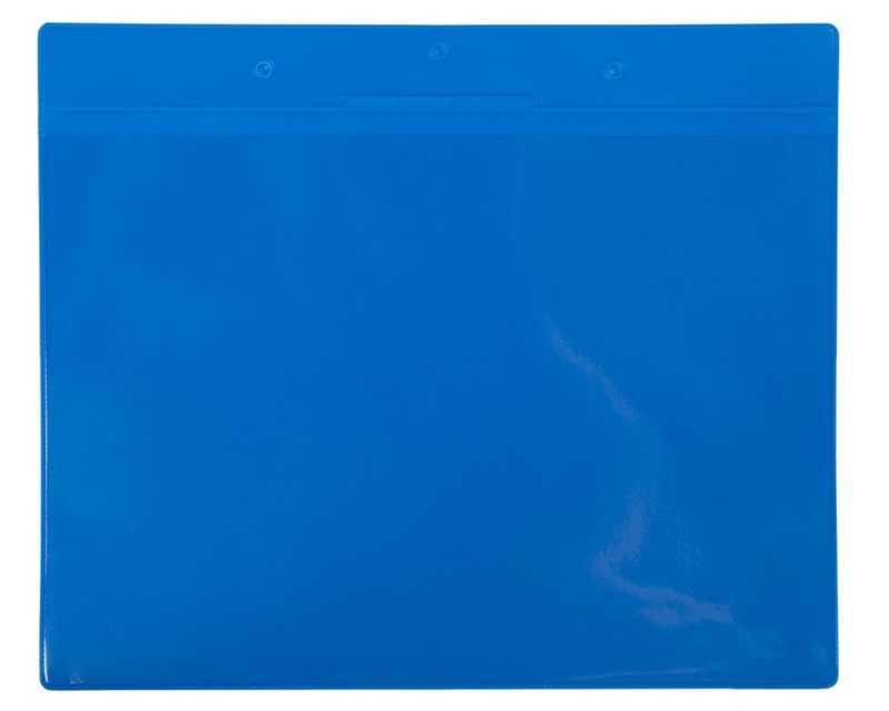 Djois Kennzeichnungshülle 161041 Blau 230 x 30 x 350 mm 10 Stück