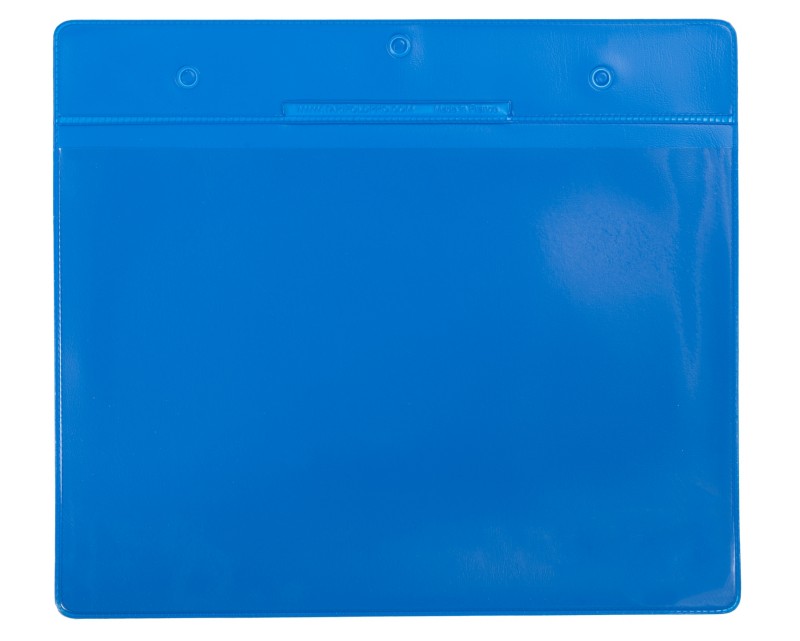 Djois Kennzeichnungshülle 161241 Blau 168 x 30 x 264 mm 10 Stück