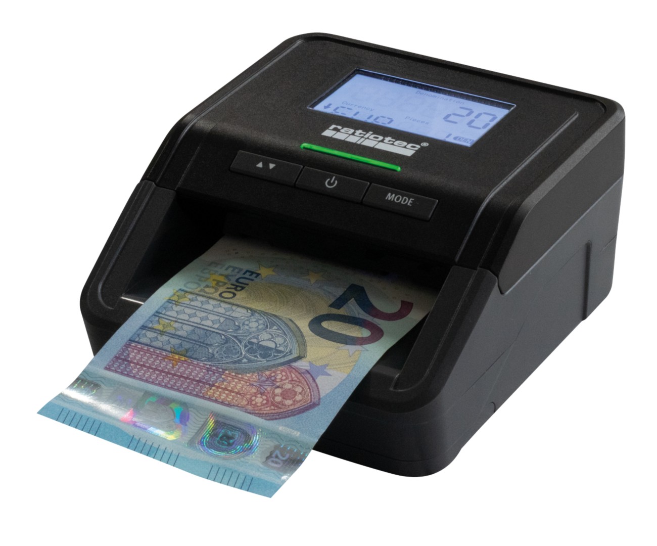 ratiotec Geldschein-Detektor Smart Protect Plus Schwarz