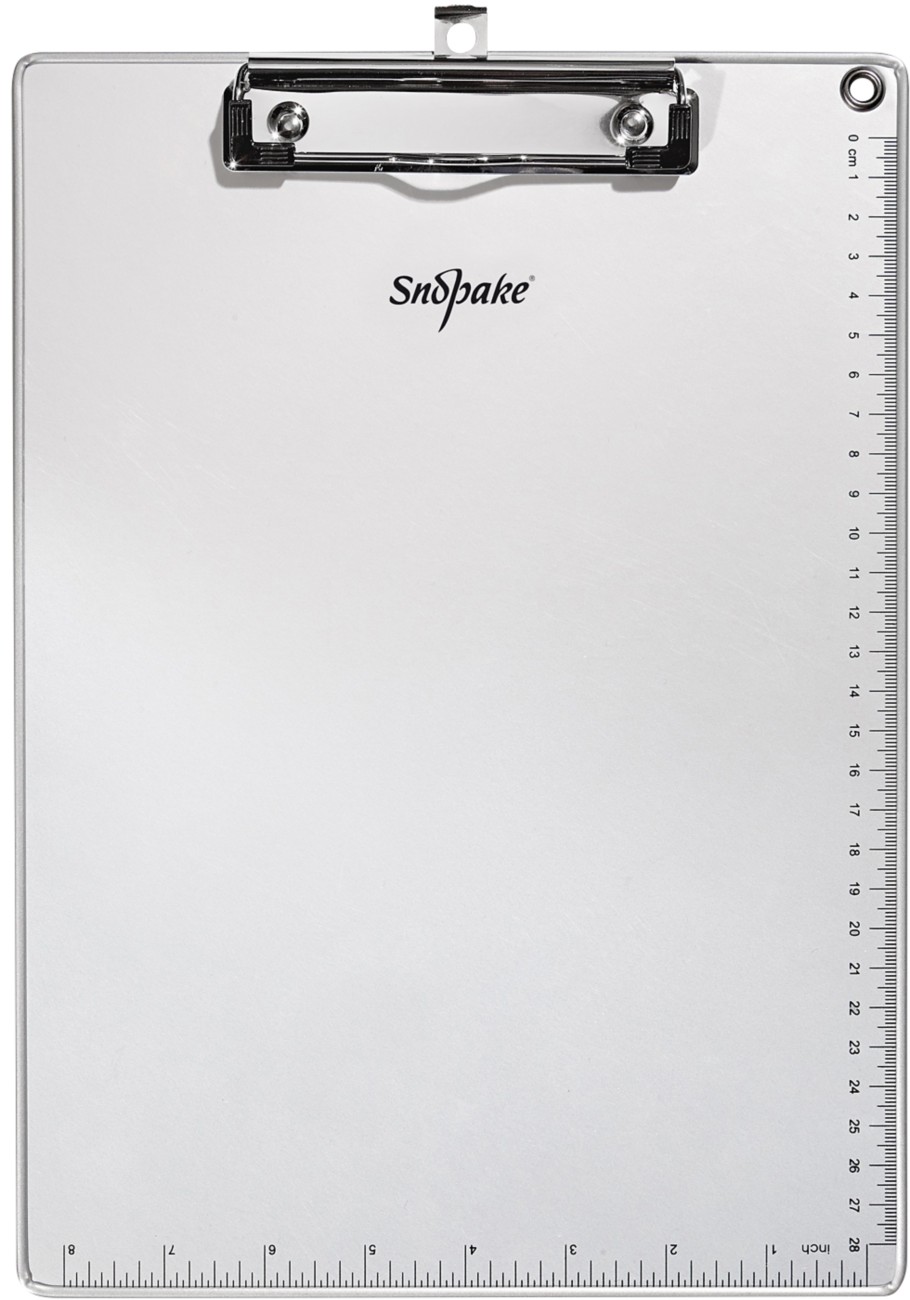 Snopake Clipboard A4 Pp Silver Portrait 15788