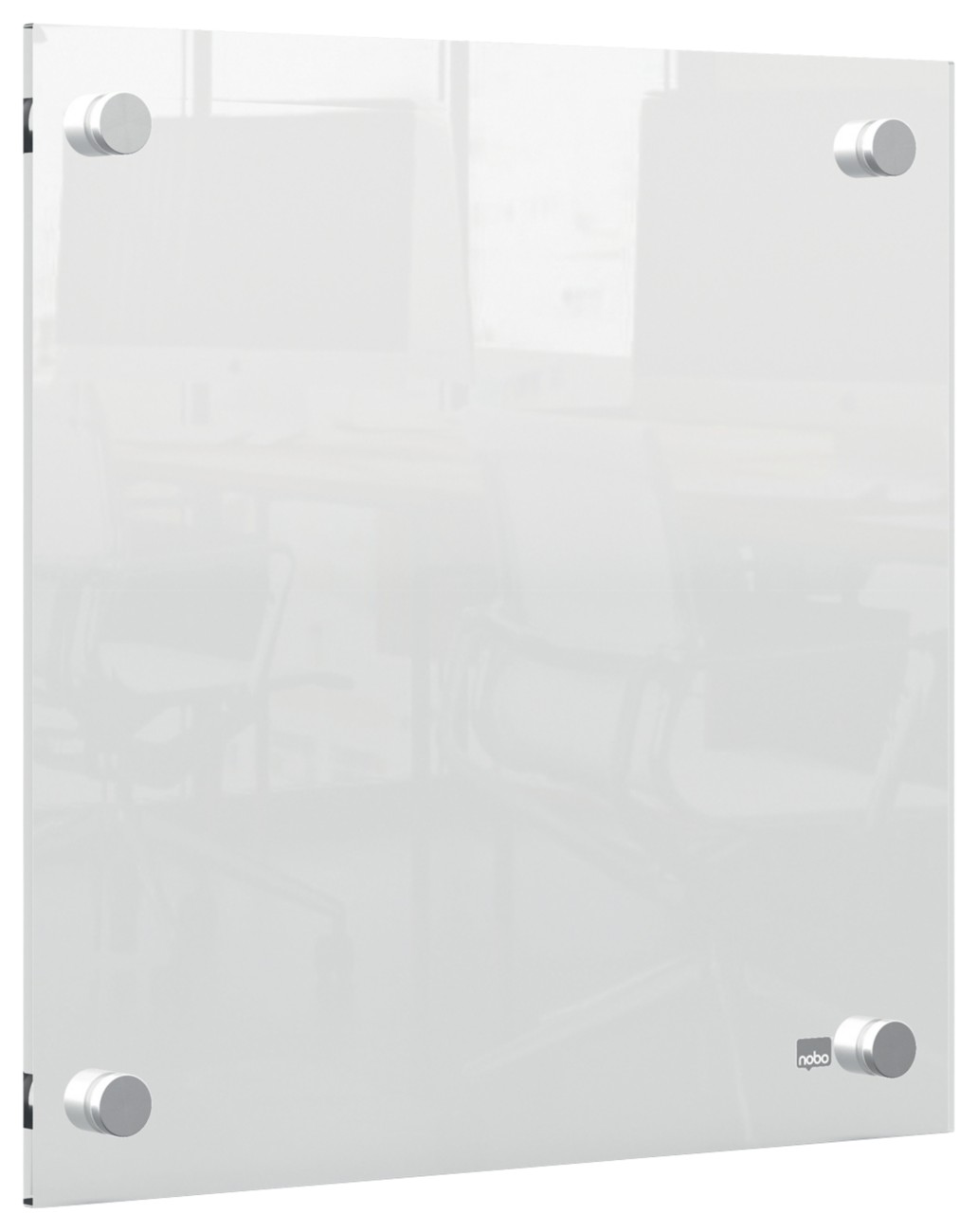 Nobo Mini Whiteboard Wall Mounted Single Sided 30 (W) X 30 (H) Cm