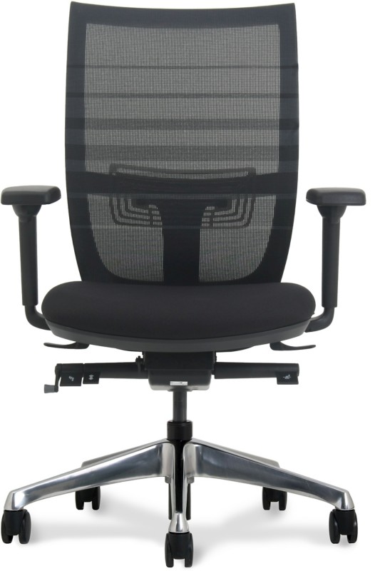 euroseats Bürostuhl Netz Schwarz 490 x 1150 mm