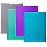 Exacompta Display Books 88630E A4 Assorted 240 x 330 mm Coated Card Pack of 4
