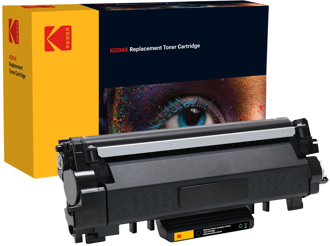 Kodak Tn-2410 Compatible With Brother Toner Cartridge Black