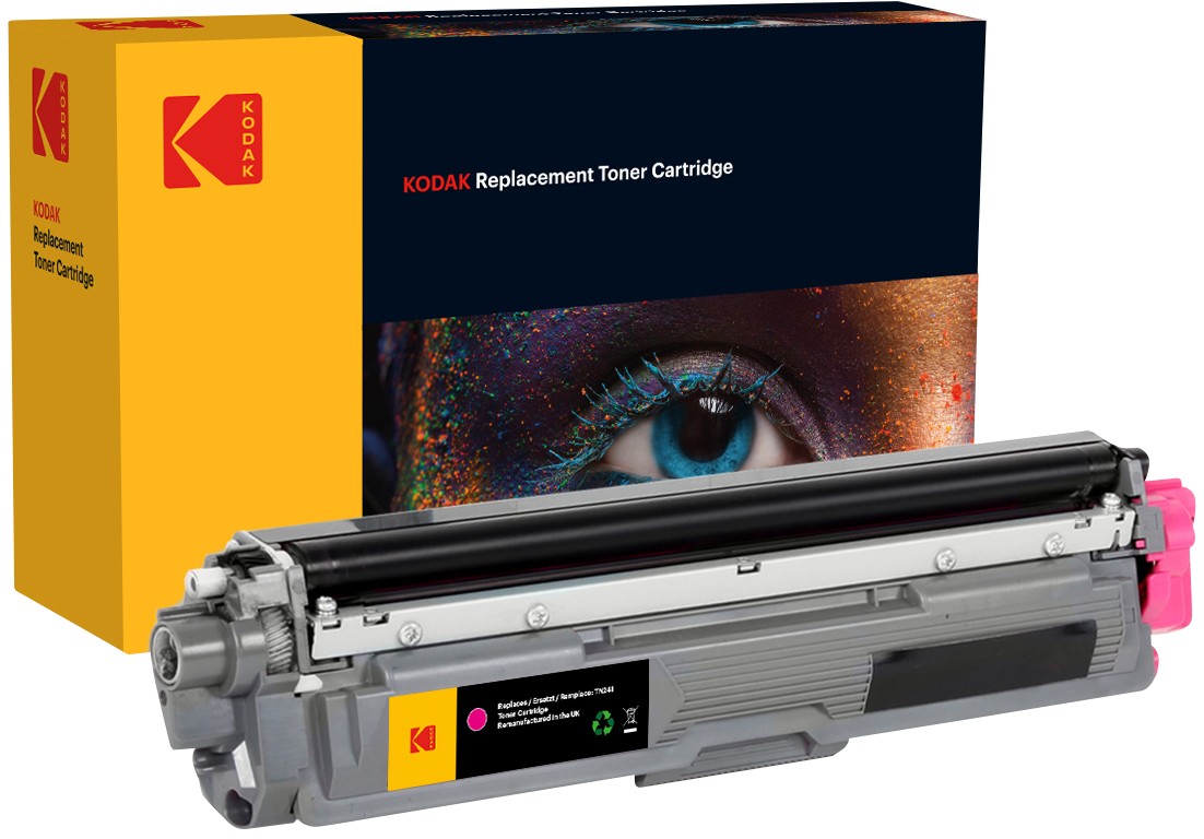 Kodak Tn-241M Compatible With Brother Toner Cartridge Magenta