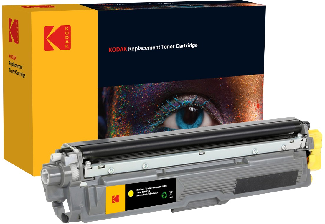 Kodak Tn-241Y Compatible With Brother Toner Cartridge Yellow