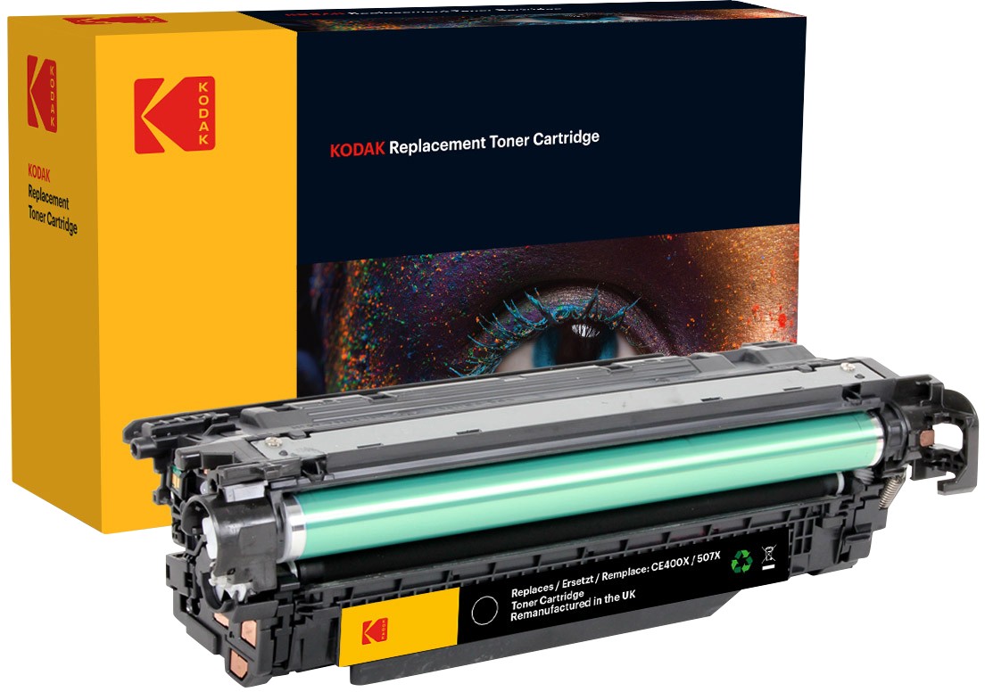 Kodak 507X Compatible With Hp Toner Cartridge Ce400x Black