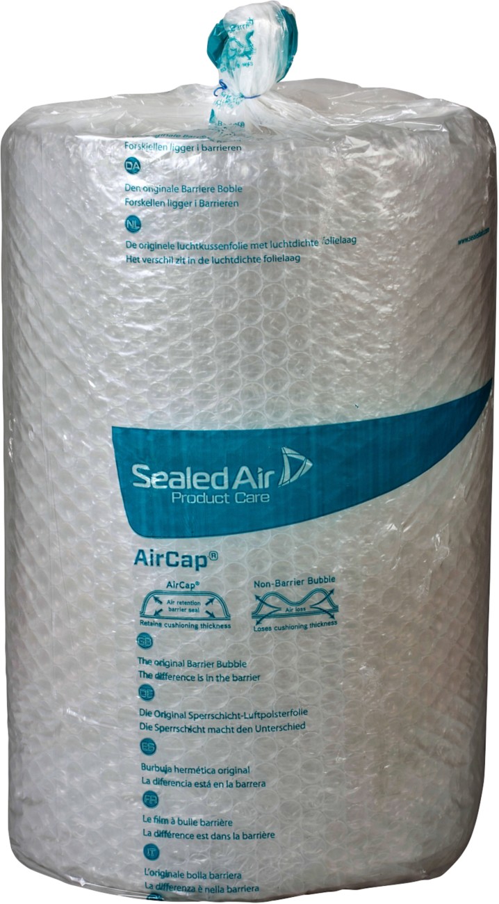 Sealed Air Large Bubble Wrap Recycled 30% 750 Mm (W) X 30 M (L) Grey