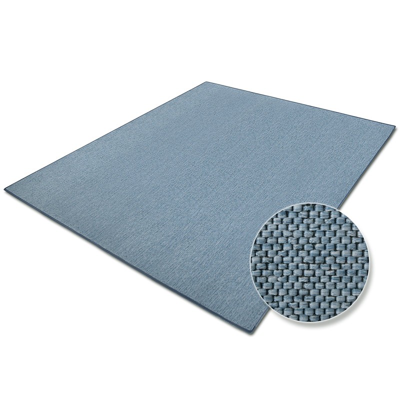 Floordirekt Teppich-Läufer Sabang 12759 Blau Rechteckig 1000 mm x 1500 mm