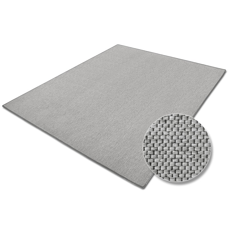 Floordirekt Teppich-Läufer Sabang 12872 Silber Quadratisch 1000 mm x 1000 mm