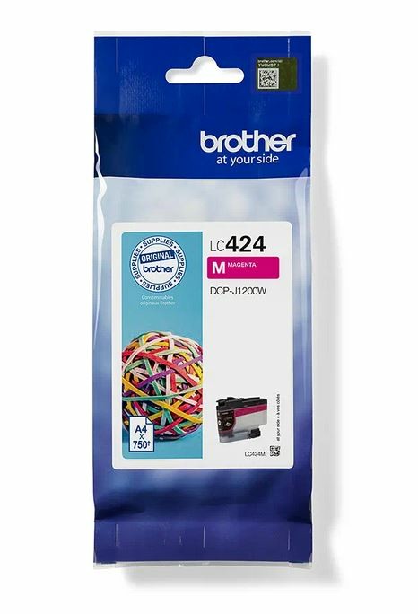 Brother LC424M Original Tintenpatrone Magenta