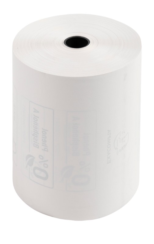 Thumbnail - Exacompta Thermorolle 80 x 80 x 12 mm 55 g/m² 30 Rollen
