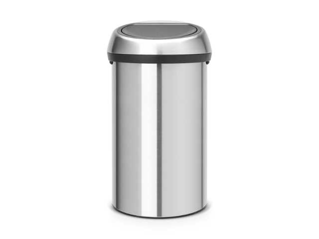 BRABANTIA Papierkorb Touch Bin BRA107962 Grau Stahl 60 L