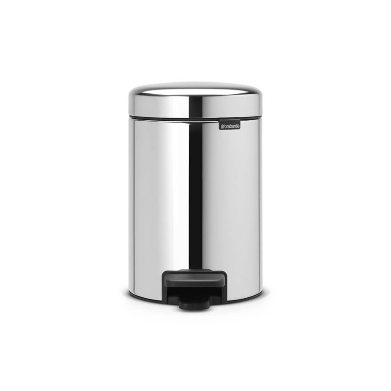 Thumbnail - Brabantia Treteimer NewIcon BRA113147 Grau Stahl 3 L