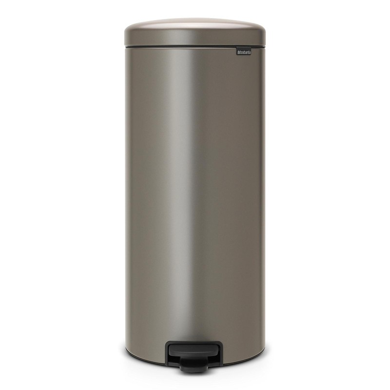 BRABANTIA Treteimer NewIcon BRA114441 Platin Stahl 30 L