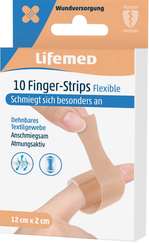 LifeMed Pflaster 120 mm x 20 mm Hautfarben