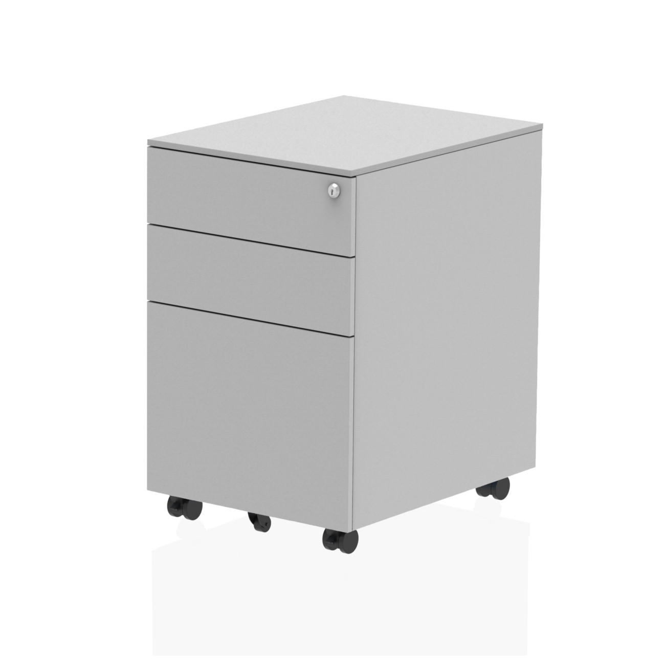 Dynamic Steel Mobile Pedestal 3 Drawers Lockable 390 X 500 X 600 Mm