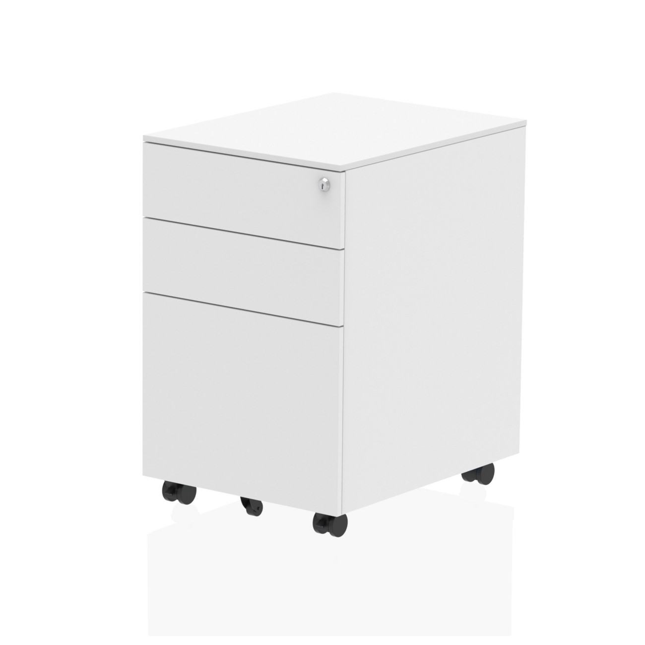 Dynamic Steel Mobile Pedestal 3 Drawers Lockable 390 X 500 X 600 Mm