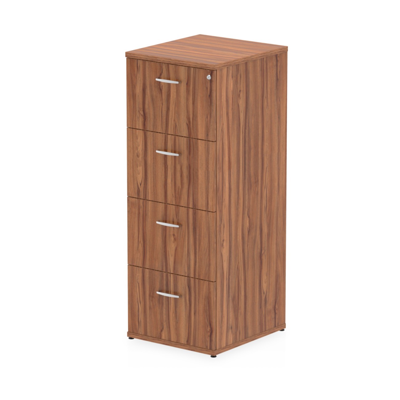 Dynamic Impulse Filing Cabinet 4 Drawer Walnut