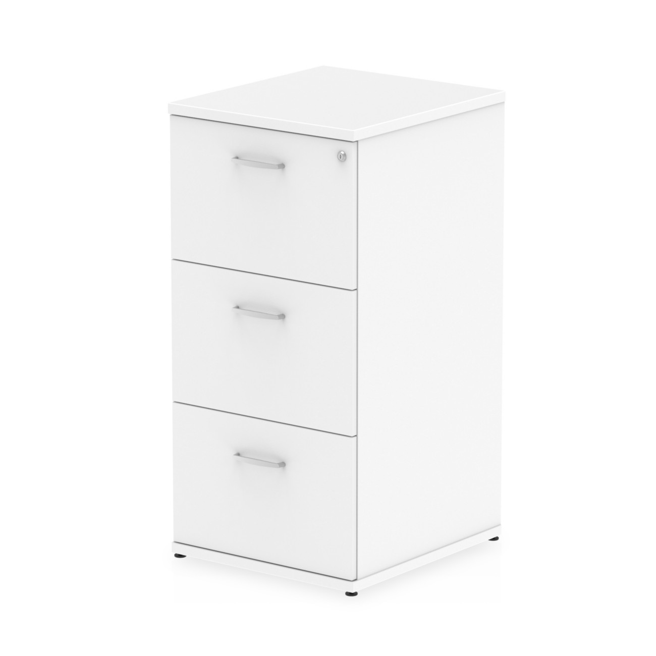 Dynamic Impulse Filing Cabinet 3 Drawer White