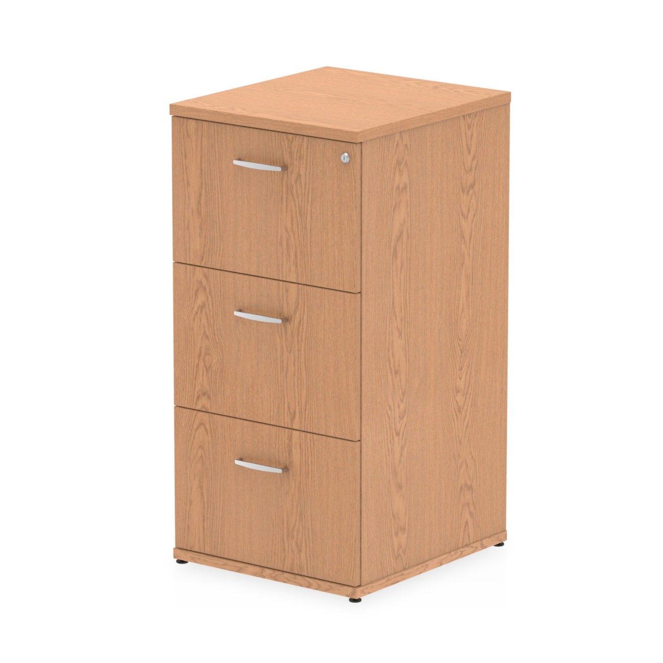 Dynamic Impulse Filing Cabinet 3 Drawer Oak