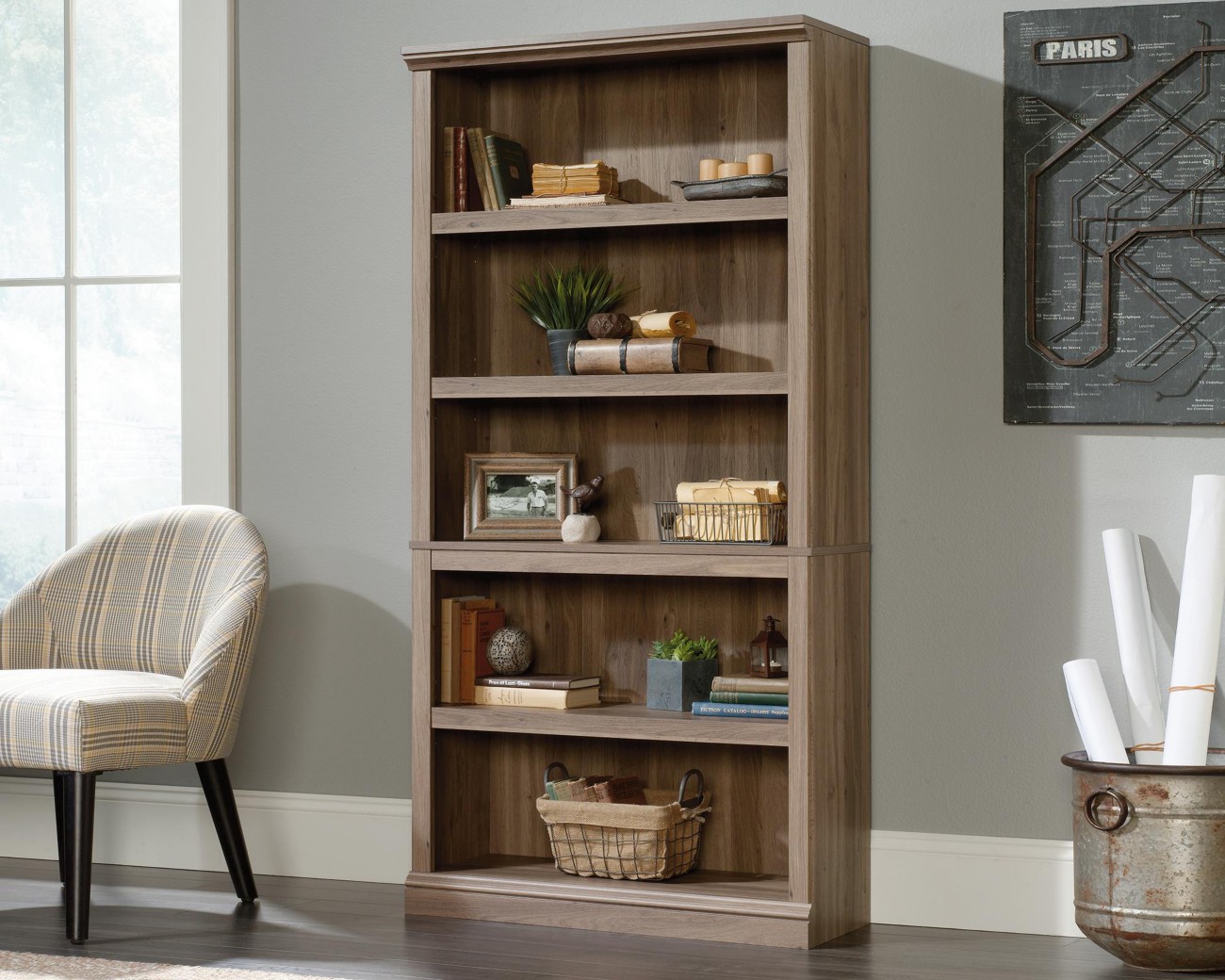 Teknik Bookcase 896 X 336 X 1,772 Mm