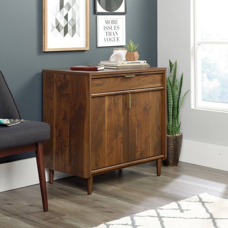 Teknik Clifton Filing Cabinet 750 X 470 X 769 Mm Walnut Brown