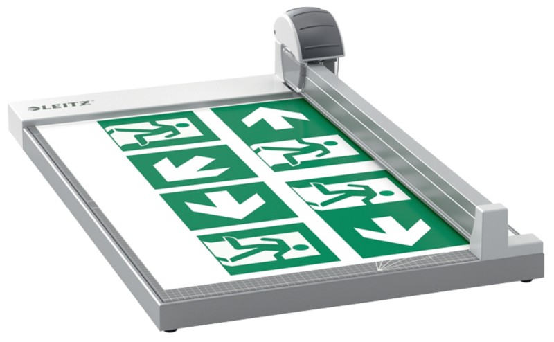 Leitz Precision Office Papierschneider 9028 A3 420 mm Einziehbare rotierende Klinge Gerad-, Wellen- und Perforationsschn...