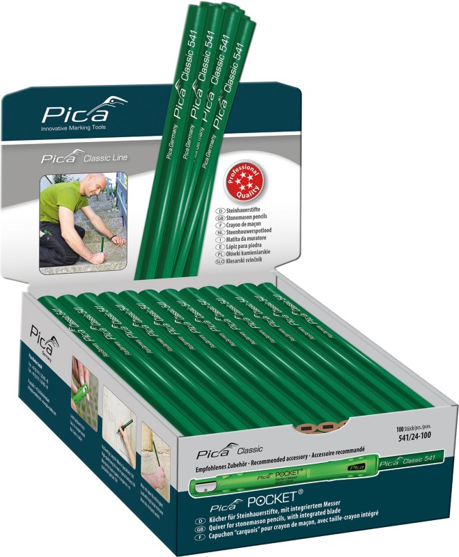 Pica Bleistift PI54124-100 100 Stück