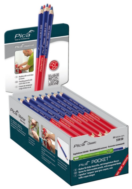 Pica Bleistift PI559-50 2B 50 Stück