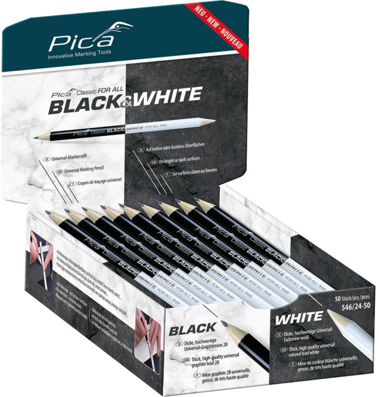 Pica Bleistift PI54624-50 2B 50 Stück