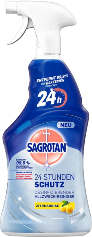 Sagrotan 24 Stunden Schutz Allzweckreiniger 3205840 6 Flaschen à 600 ml