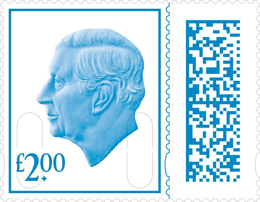 Royal Mail Postage Stamps £2.00 Uk Self Adhesive Pack Of 25