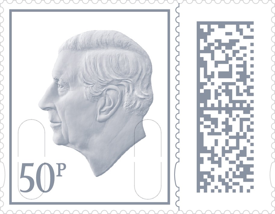 Royal Mail Postage Stamps 50P Uk Self Adhesive Pack Of 25