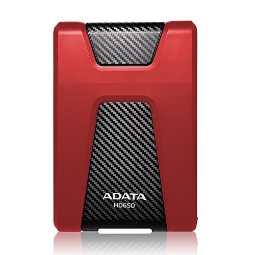 ADATA HD650 external hard drive 1000 GB Red