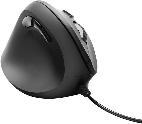 Hama EMC-500L filaire Souris ergonomique optique ergonomique noir