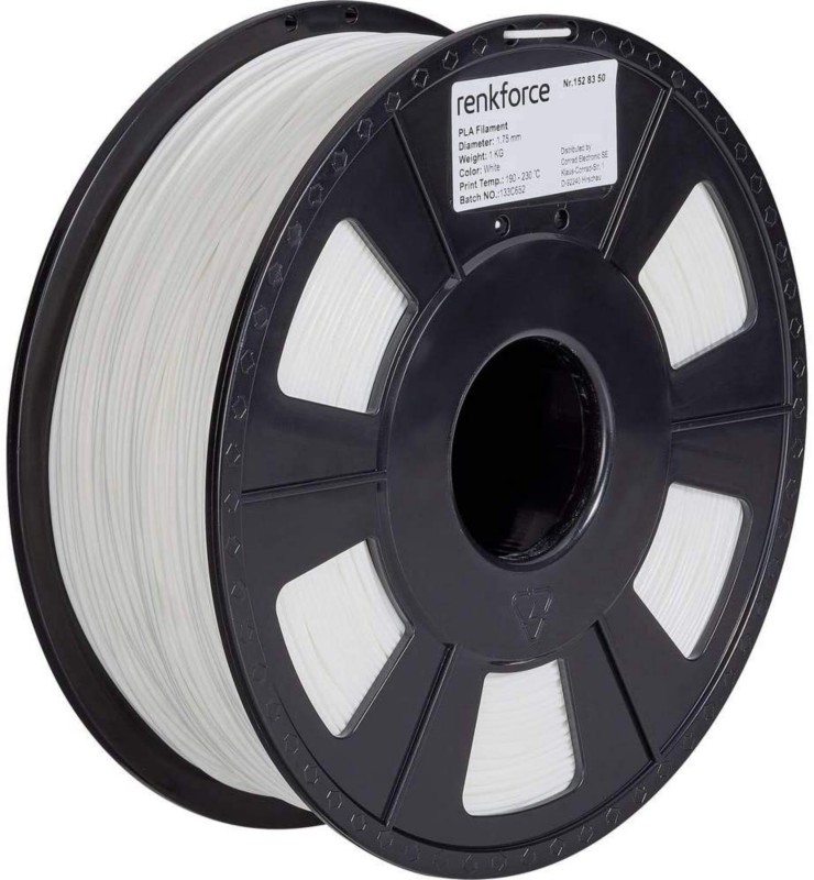 Thumbnail - renkforce 3D-Filament PLA (Polylactide) 1.75 mm Weiß