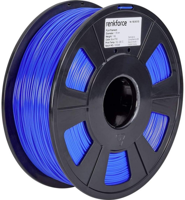 Thumbnail - renkforce 3D-Filament PLA (Polylactid) 1.75 mm Blau