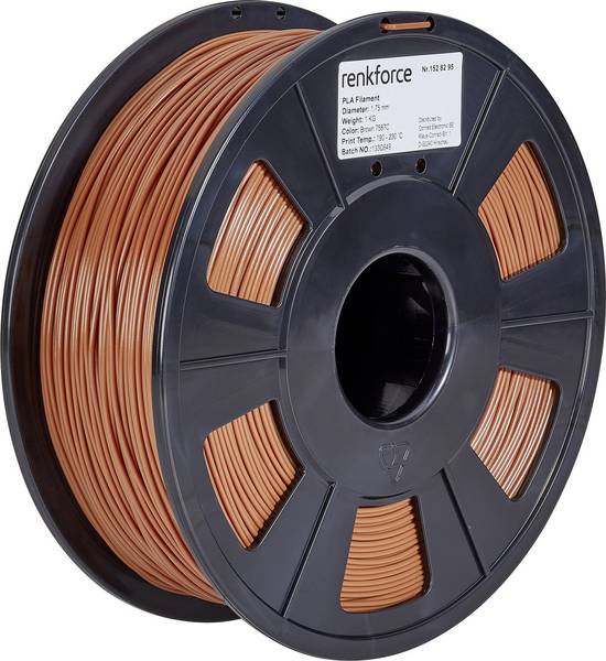 renkforce 3D-Filament PLA (Polylactid) 1.75 mm Braun