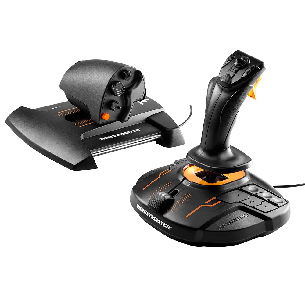 Thrustmaster Joystick Set T.16000m Fcs Hotas Black