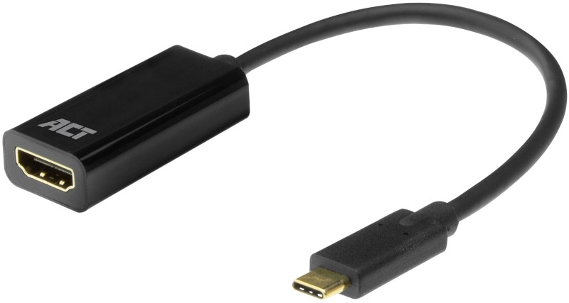ACT HDMI Adapter USB-C to 4K AC7305 Black