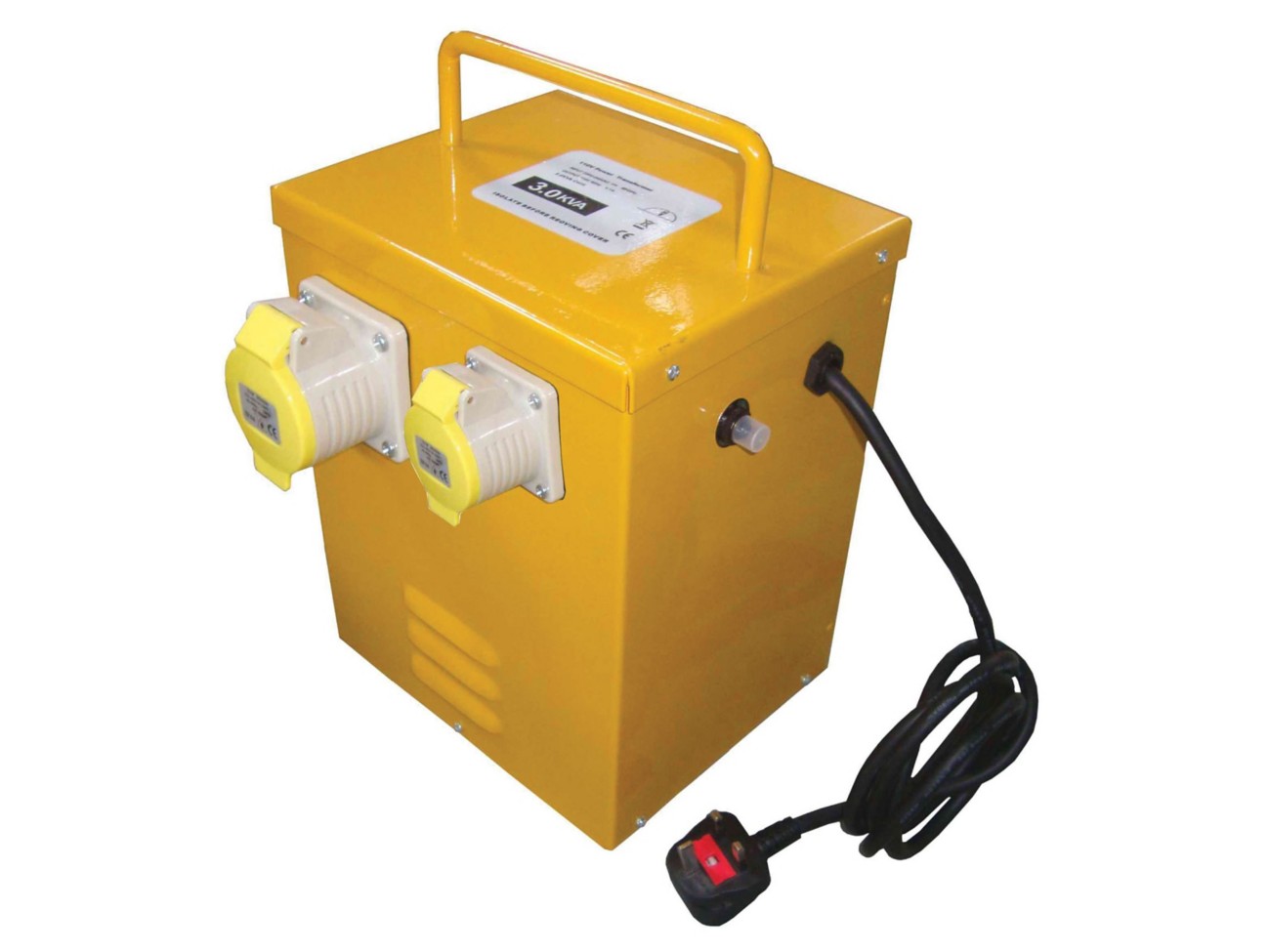 Faithfull Continuous Rated Portable Site Transformer 240V To 110V 3Kva - Image 8